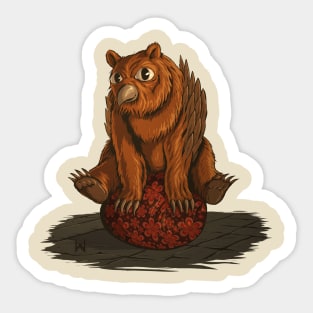 Owl Bear Sticker